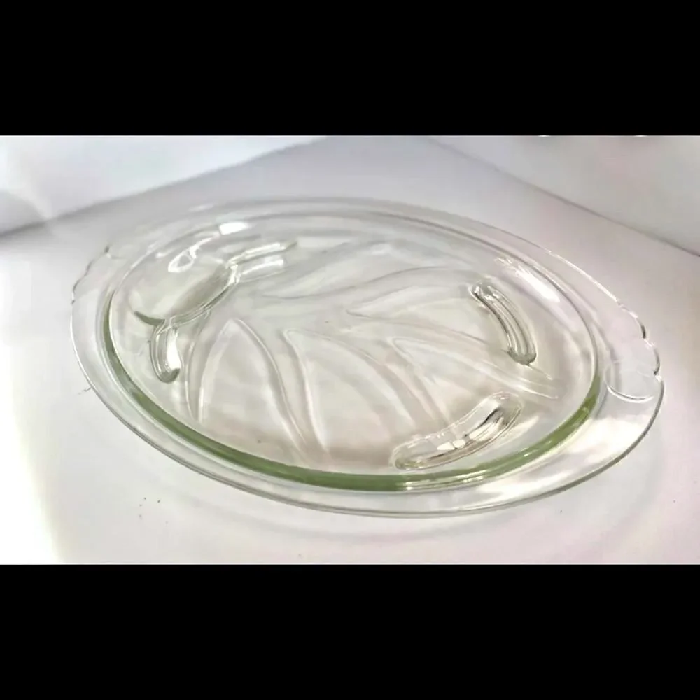 Vintage Pyrex tree of life meat platter